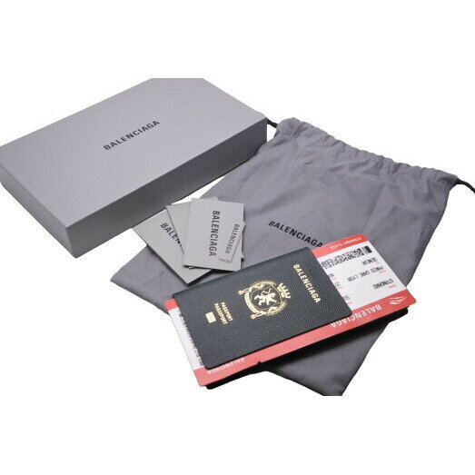 Balenciaga Passport Long Wallet Green White Red Balenciaga Passport Long Wallet Green White Red